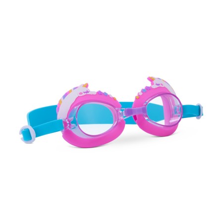 Aqua2ude Okulary do pływania dla dzieci Uroczy jednorożec, róż