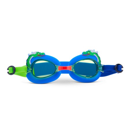 Aqua2ude Okulary do pływania dla dzieci Mini smok, zielony, nieparujące