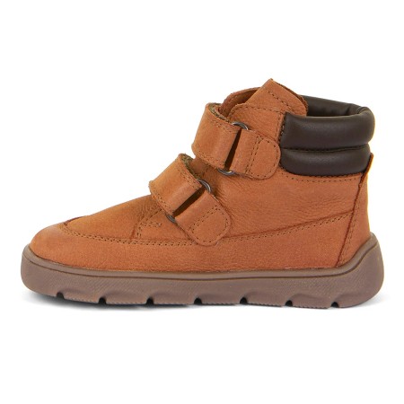 Froddo Barefoot ZERU TEX G2110150-3 COGNAC, Lekko Ocieplane Trzewiki