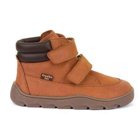 Froddo Barefoot ZERU TEX G2110150-3 COGNAC, Lekko Ocieplane Trzewiki