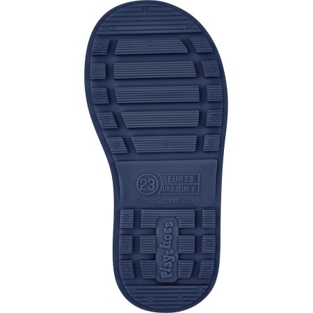 PLAYSHOES KALOSZE DO POŁOWY ŁYDKI OCIEPLACZEM, LEKKIE I ELASTYCZNE, NIEBIESKIE 180172