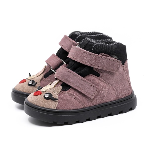 MRUGAŁA ANDY PONY LAWENDA TRZEWIKI OCIEPLANE Z MEMBRANĄ TE-POR | Rozmiary 22-30