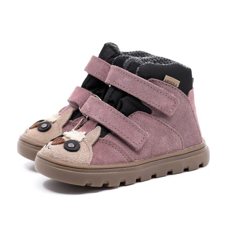 MRUGAŁA ANDY ALPACA LAWENDA TRZEWIKI OCIEPLANE Z MEMBRANĄ TE-POR | Rozmiary 22-30