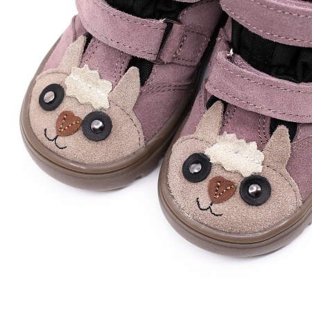 MRUGAŁA ANDY ALPACA LAWENDA TRZEWIKI OCIEPLANE Z MEMBRANĄ TE-POR | Rozmiary 22-30