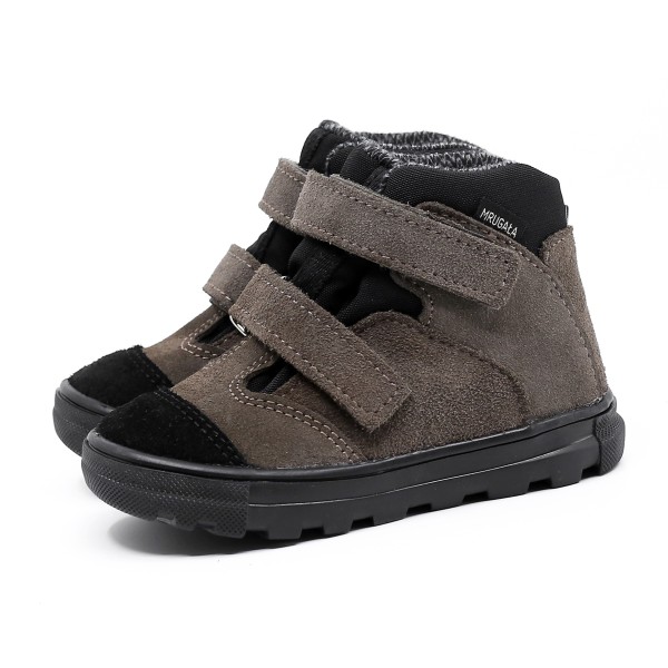 MRUGAŁA NEO GREY TRZEWIKI OCIEPLANE Z NIEPRZEMAKALNĄ MEMBRANĄ TE-POR | Rozmiary 20-30