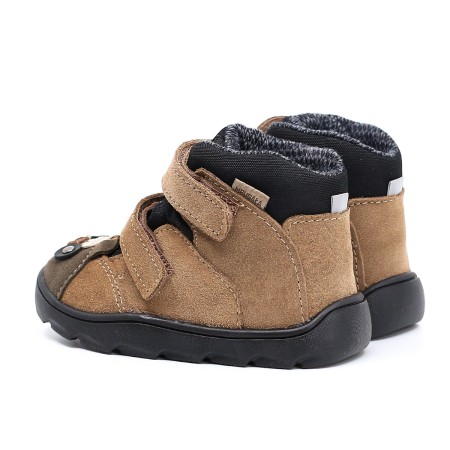 MRUGAŁA NEKO BAREFOOT ALPACA KARAMEL TRZEWIKI OCIEPLANE Z NIEPRZEMAKALNĄ MEMBRANĄ TE-POR | Rozmiary 20-30