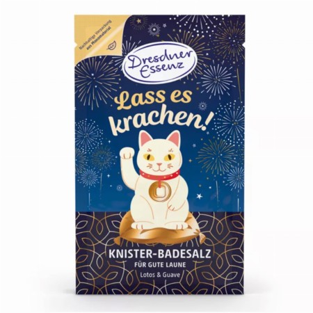 Dresdner Essenz NA SZCZĘŚCIE! - Strzelająca sól do kąpieli 60g