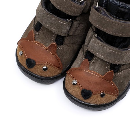 MRUGAŁA NEKO BAREFOOT FOX GREY TRZEWIKI OCIEPLANE