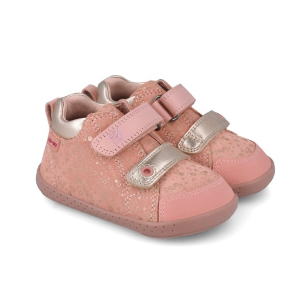 Garvalin Soft Barefoot Trzewiki Dziewczęce 251304-B626 Ocieplane Wełną z Membraną