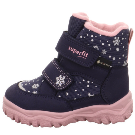 Superfit Husky Nieprzemakalne i Oddychające, Ciepłe Śniegowce Dla Dzieci z Membraną GORE-TEX | 1-006045-8020