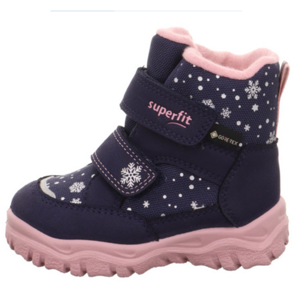 Superfit Husky Nieprzemakalne i Oddychające, Ciepłe Śniegowce Dla Dzieci z Membraną GORE-TEX | 1-006045-8020