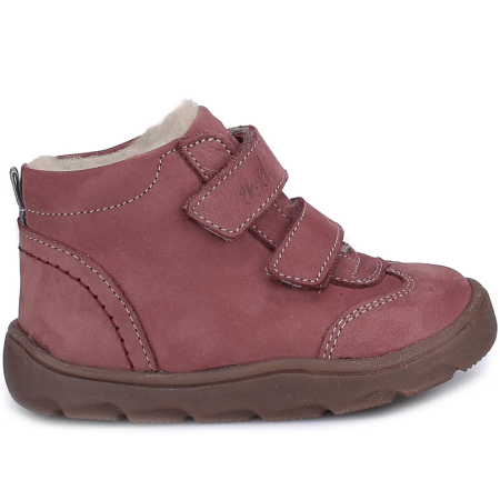 EMEL Barefoot Jesienno Zimowe Trzewiki Skórzane Ocieplone Wełną | Kodiak EV 2725D-3