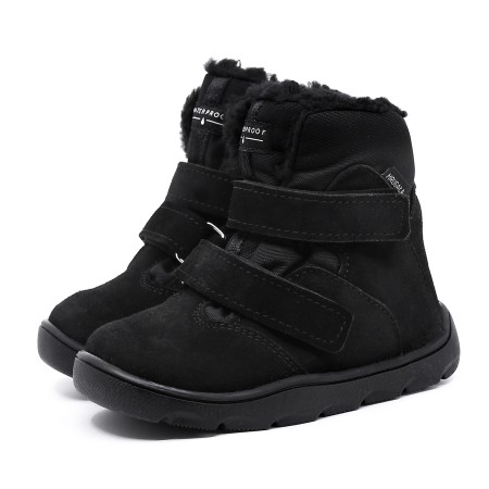 MRUGAŁA TAMI BAREFOOT BLACK ZIMOWE TRZEWIKI Z MEMBRANĄ TE-POR