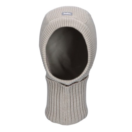 TUTU Kominiarka Merino 100% zimowa dla dziecka z membraną na uszy, Beżowa