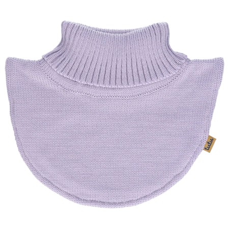 Komin Extrafine Merino 100% Zimowy Golfik dla dziecka, Jasno Szary LiliowyWełniany