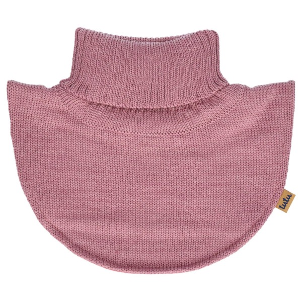 TUTU Komin Extrafine Merino 100% Zimowy Golfik dla dziecka, Różowy Wełniany