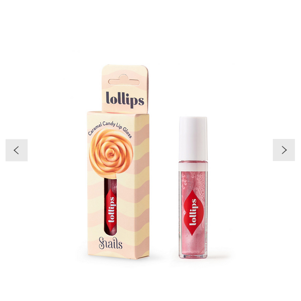 SNAILS Błyszczyk do ust dla dziewczynek CARAMEL CANDY, 3 ml