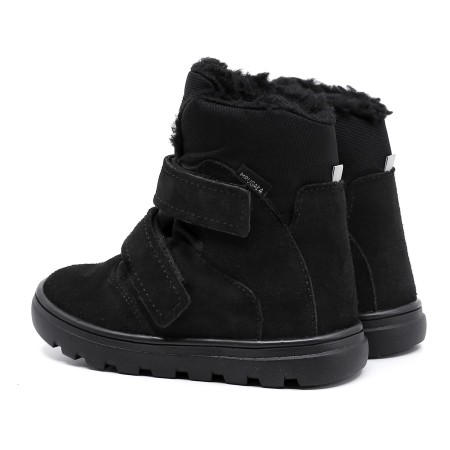 MRUGAŁA IWO Black Zimowe Nieprzemakalne Trzewiki, Śniegowce dla Dzieci