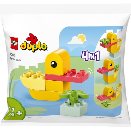 LEGO® DUPLO 30673 Moja pierwsza kaczuszka18M+, Pierwsze Klocki Dla Dziecka