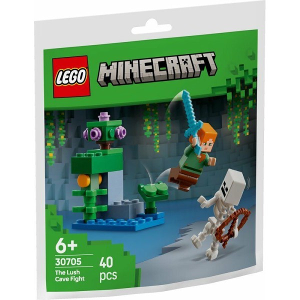 LEGO® Minecraft 30705 Walka w bujnej jaskini 6+
