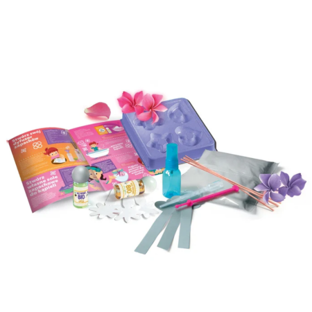 Clementoni Naukowa Zabawa LAB. Pachnące Esencje | Zestaw do tworzenia perfum | 8+