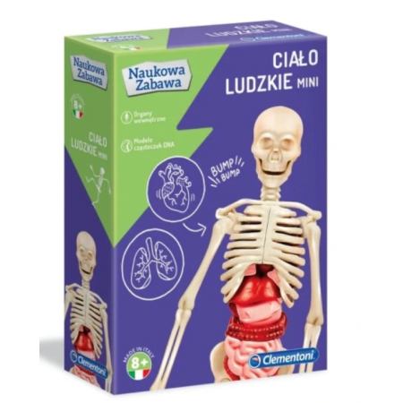 Clementoni Naukowa Zabawa LAB. Ciało Ludzkie Mini | 8+