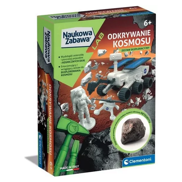 Clementoni Naukowa Zabawa LAB. Odkrywanie kosmosu | 6+