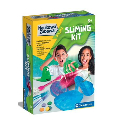 Naukowa Zabawa. Sliming Kit | Zestaw do Tworzenia Slajmów | 8+