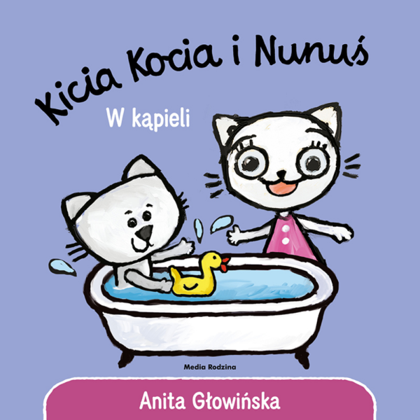 Kicia Kocia i Nunuś. W kąpieli