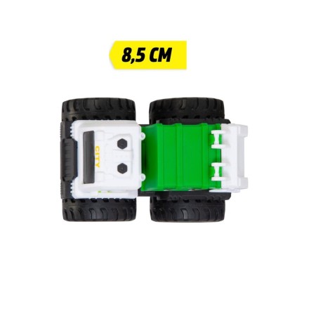 oys, Asphalt Heroea Pojazd Mighty Engines 3R, Śmieciarka Monster Truck