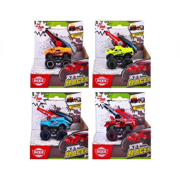 Dickie Toys,  Pojazd Key Race MIX, Monster Truck