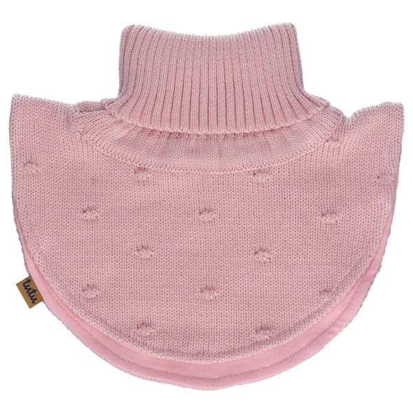 TUTU Komin Merino 100% Zimowy Golfik dla dziecka, Różowy Wełniany