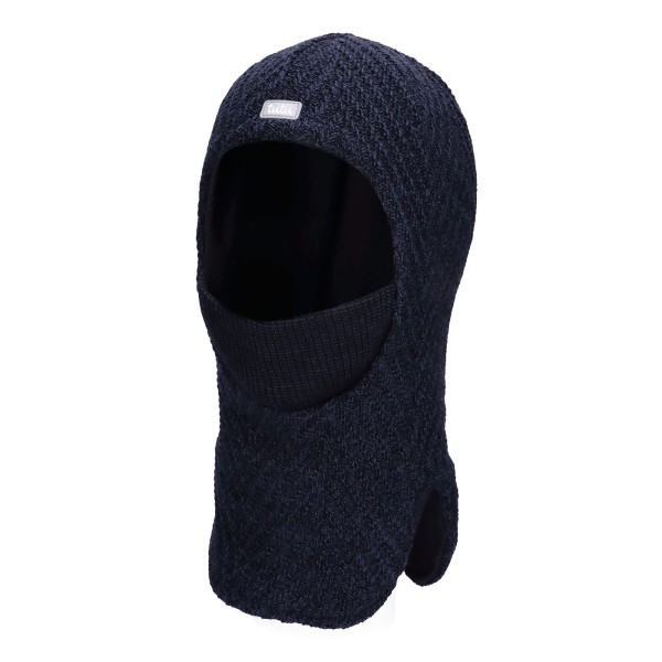TUTU Kominiarka Merino 100% zimowa dla dziecka z membraną na uszy, Granatowy