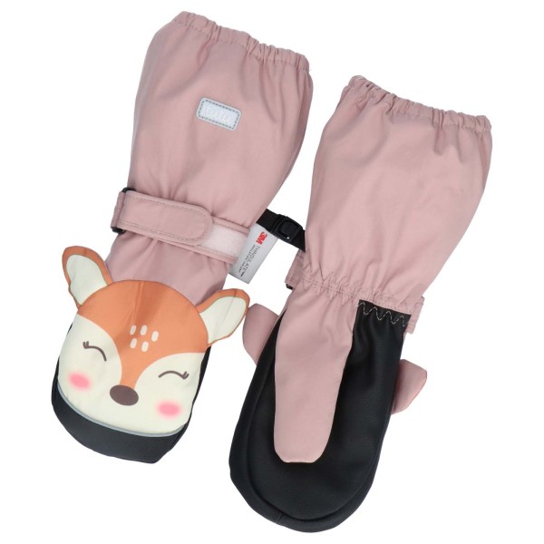 TUTU Rękawice Dziecięce Wodoodporne Bez Palców 3M Thisulate, Różowe Liski