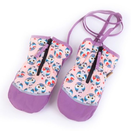 TUTU Rękawice Dziecięce Bez Palców Rozsuwane na Sznureczku,