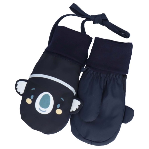 TUTU Rękawice Dziecięce Bez Palców na Sznureczku, Granatowe Koala