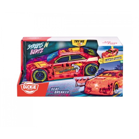 Dickie Toys,  Pojazd Streets Beatz Beat Breaker 20cm, Światło Dźwięk