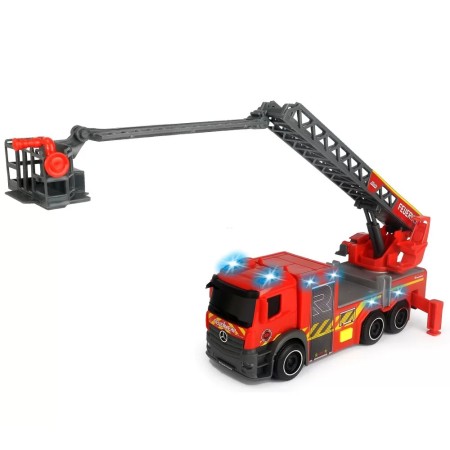 Dickie Toys SOS Wóż Strażacki Mercedes Benz, Straż Pożarna 23cm, Światło Dźwięk