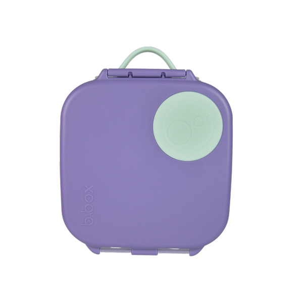 b.box Mini lunchbox | śniadaniówka do szkoły, do pracy | Lilac Pop Fioletowy Miętowy