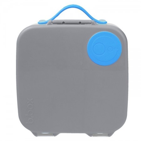 b.box lunchbox duży, Blue Slate