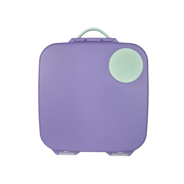 b.box lunchbox duży | śniadaniówka do szkoły, do pracy | Lilac Pop Fioletowy Miętowy