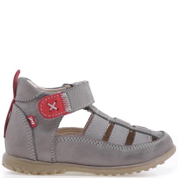 EMEL ROCZKI SANDAŁY KRYTE FARO ES1079-17 - SZARE