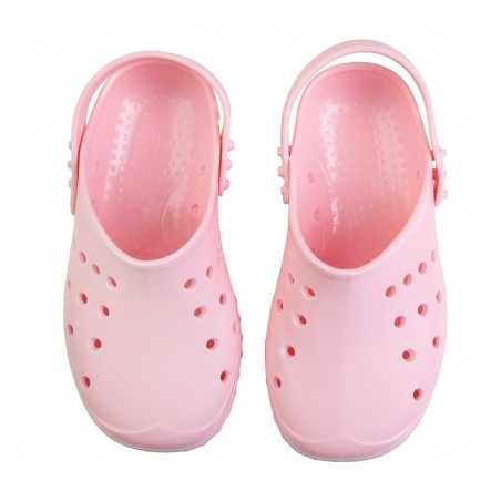 KLAPCZERSY KALOSZE POPROSZE PASTELOVE Różowe, Klapki na plażę, basen, do ogrodu
