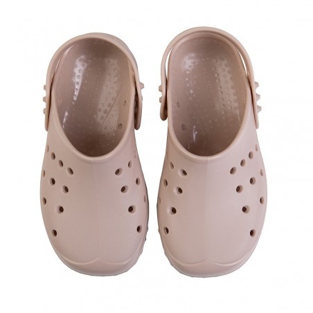 KLAPCZERSY KALOSZE POPROSZE PASTELOVE Beżowe,  Klapki na plażę, basen, do ogrodu