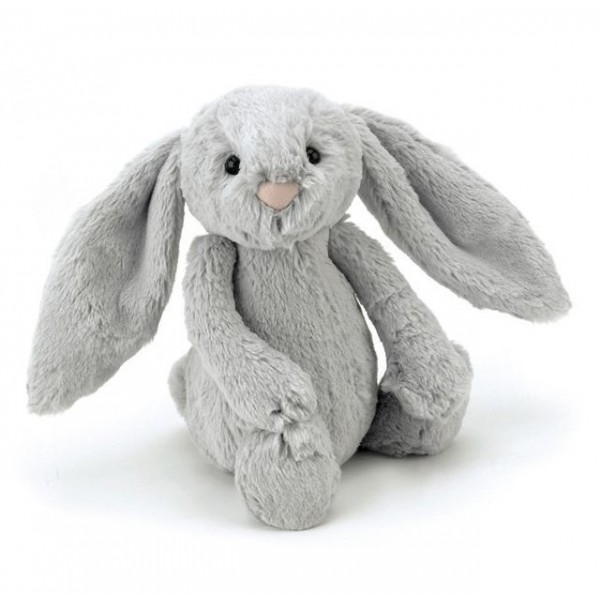 JELLYCAT Przytulanka Królik szary 18cm - Maskotka Króliczek dla dzieci 0+